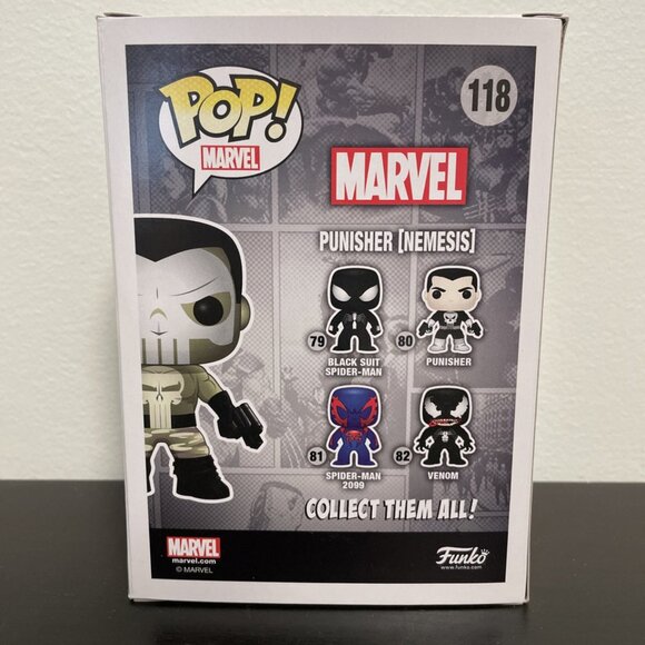 Funko Pop Marvel #118 Punisher (Nemesis) - Picture 2 of 5
